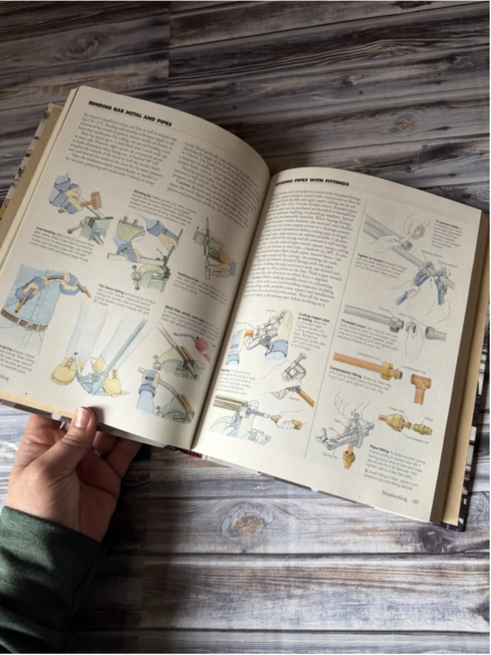 Reader’s Digest Book of Skills & Tools DIY Guide Woodworking Tools hard cover